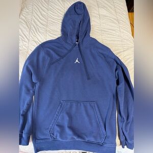 Jordan Navy Hoodie with Logo